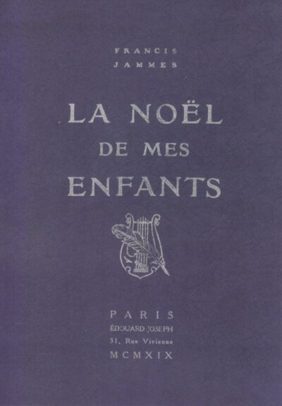 Plaquette facsimile – La Noël de mes enfants (Novembre 2019)
