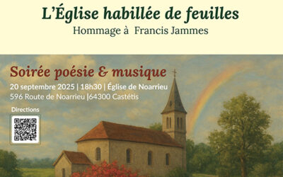 L’Église habillée de feuilles – Soirée poésie & musique